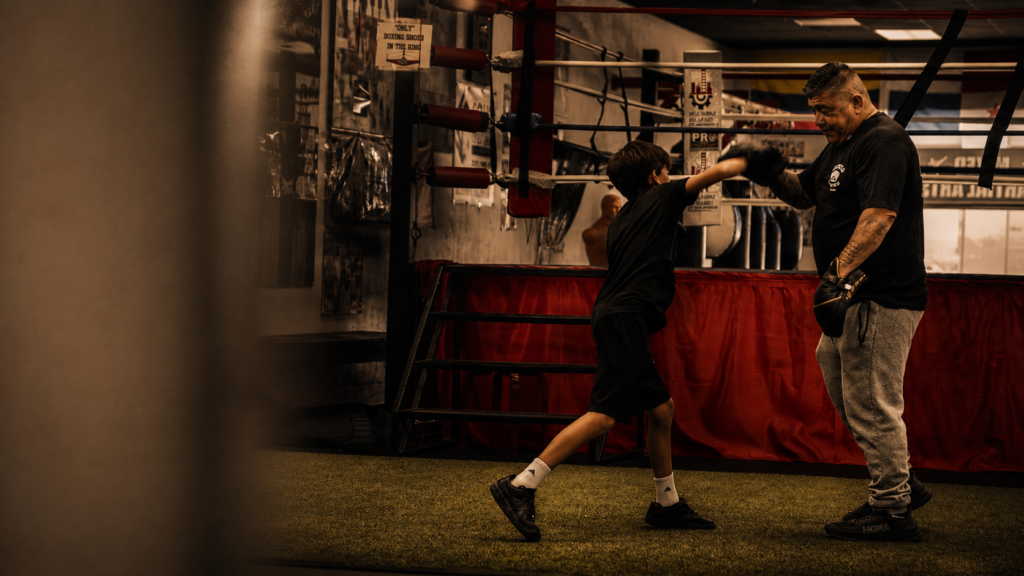 youth boxing confidence